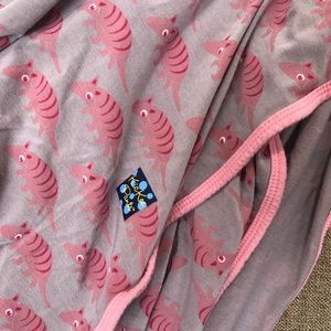 Kickee pants swaddling blanket